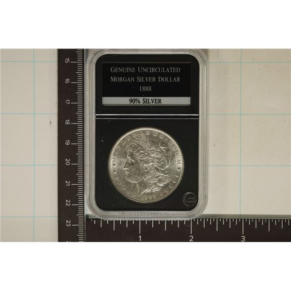 1888 MORGAN SILVER DOLLAR GEM UNC