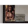 Image 2 : 1 TROY OZ .999 FINE SILVER TOPLESS WOMAN ART BAR