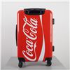 Image 1 : Coca-Cola Branded Red Hardshell Rolling Suitcase