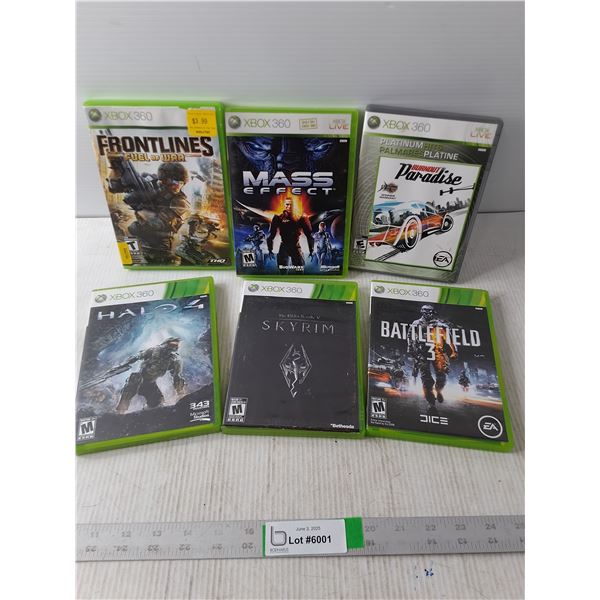 Assorted Xbox 360 Games