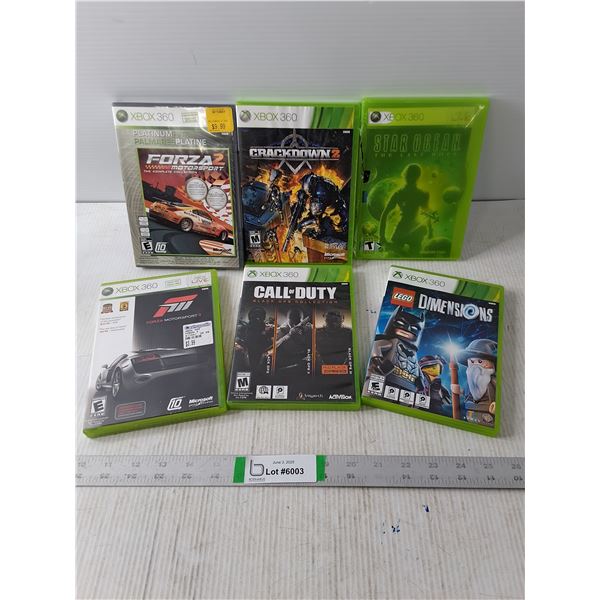 Assorted Xbox 360 Games