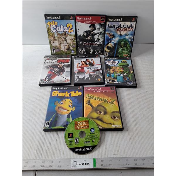 PS2 Game Lot