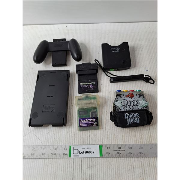 Nintendo Switch Items, Gameboy Color Sharks and Guitar Hero Add On