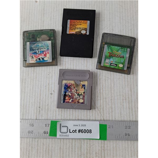 Gameboy Games and Gameboy Cleaning Kit