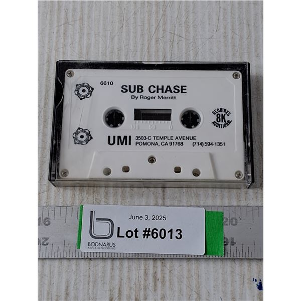 Sub Chase Cassette Game
