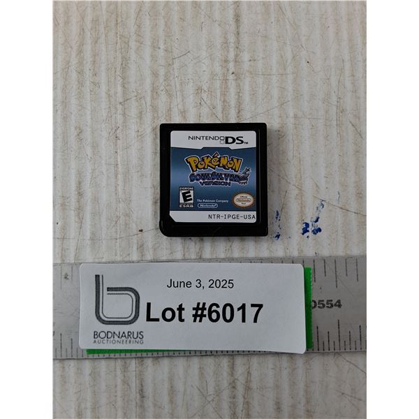 Pokemon Soul Silver Nintendo DS Game - Cannot Authenticate