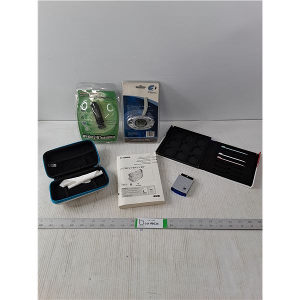 Icon DS/3DS Game Holder, Mp3 Player, Pedometer and Canon Camera Book