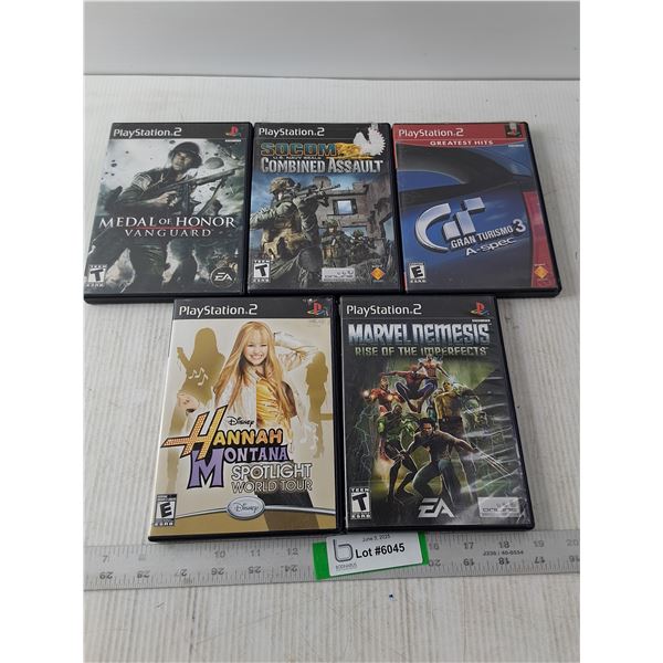 Assorted PS2 Games
