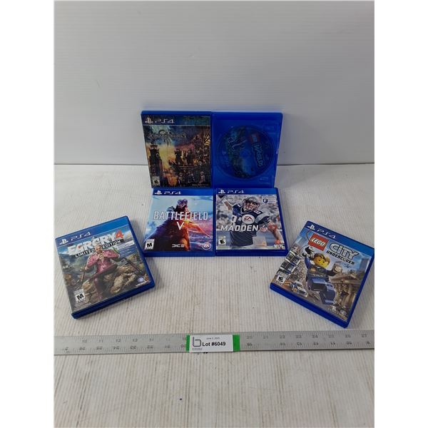 Assorted PS4 Games