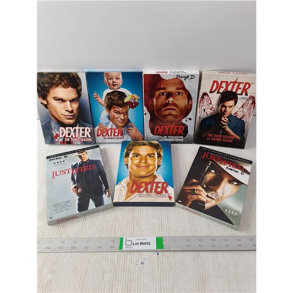 Dexter and Justified Series DVDs