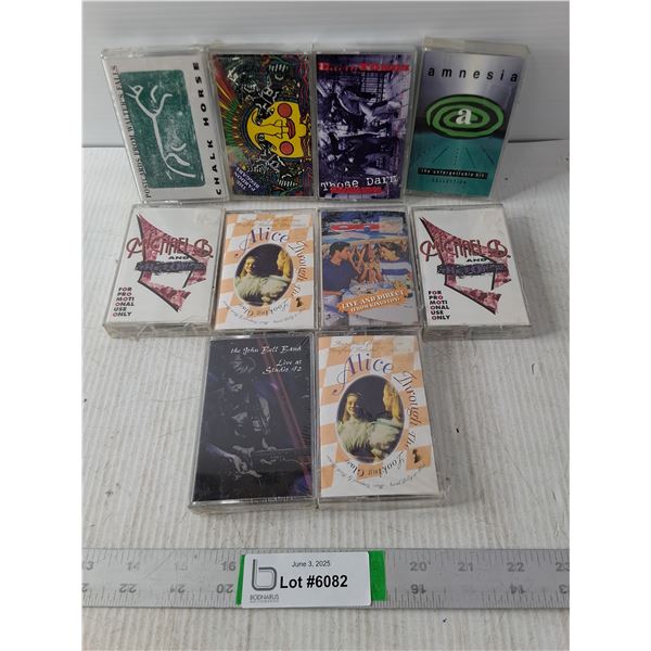 (10) Assorted New Cassette Tapes