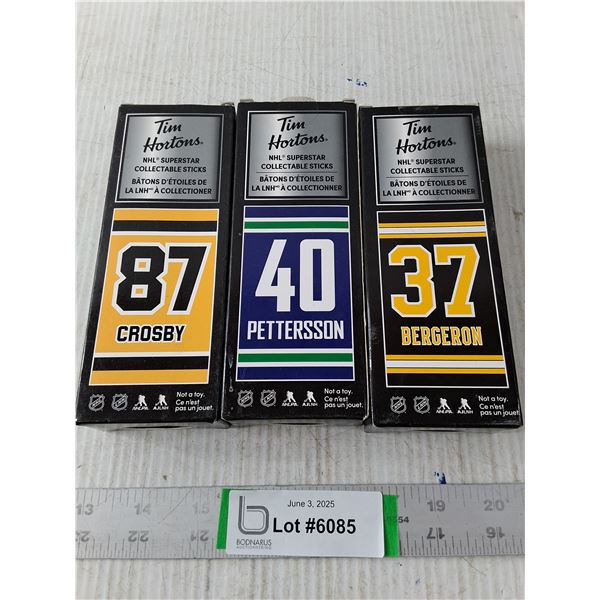 Tim Hortons Collectable Hockey Sticks