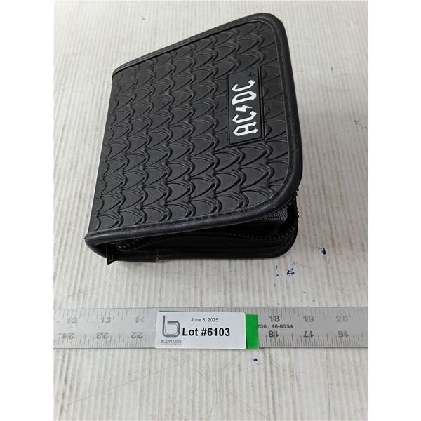 AC/DC CD Case with Music CD's