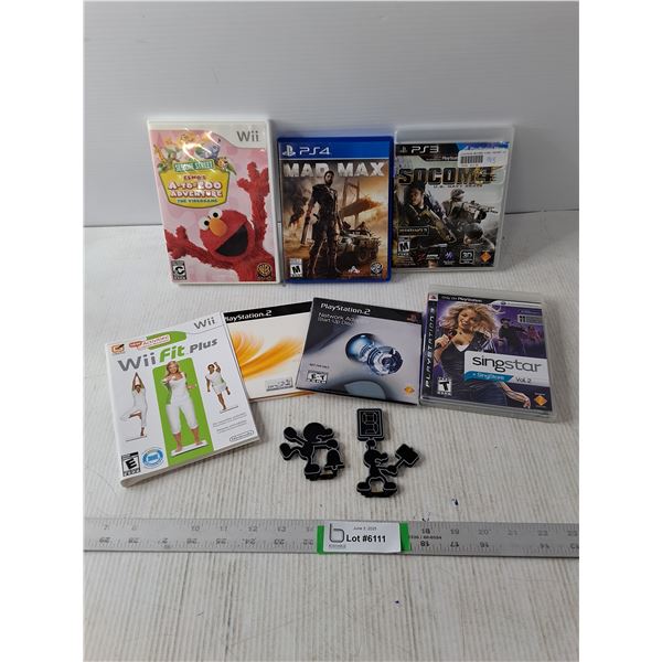 Wii PS3 and PS4 Games and Assorted
