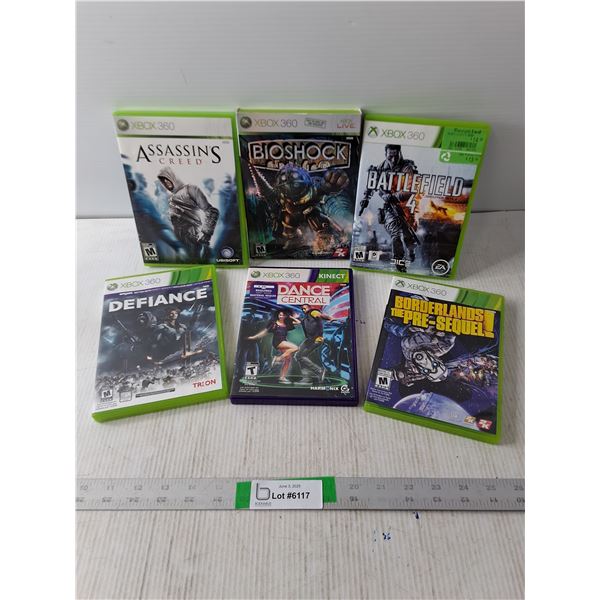 Assorted Xbox 360 Games