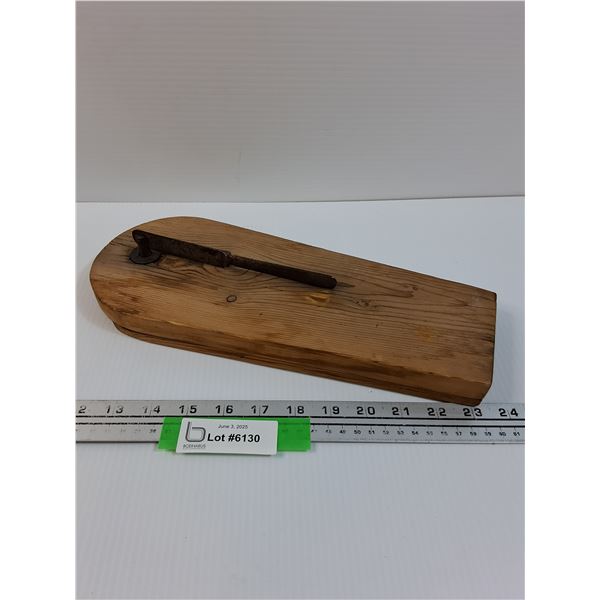 Vintage Custom Made Cheese Cutter -13" x  5.5"