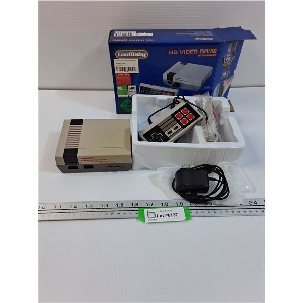 Nintendo Style Mini Retro HD Gaming System - Appears New, Untested