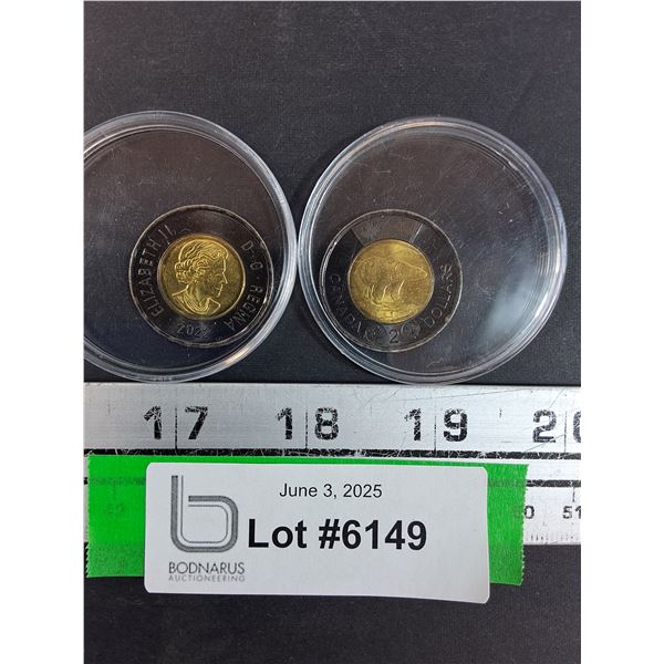 Canadian Toonie - 2022 - In Honor of Queen Elizabeth Death