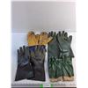Image 1 : (3) Pairs of Rubber Gloves, (1) Pair Mitts