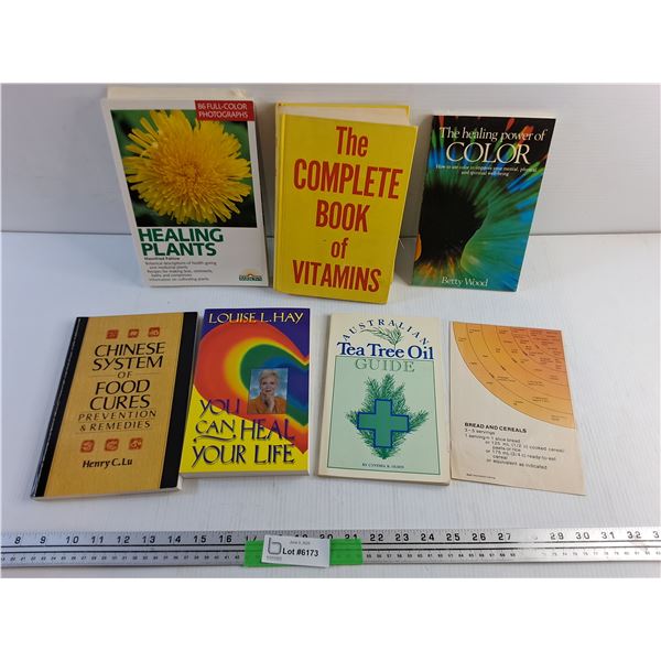 Various Books - Healing Plants, Chinese System of Food Cures and Tea Tree Oil Guide