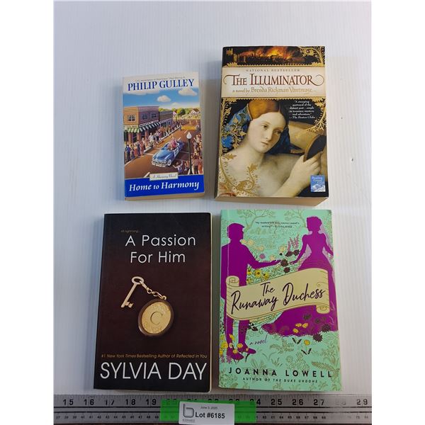 (4) Books - Philip Gulley, Sylvia Day and Joanna Lowell