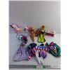 Image 1 : Barbie Dolls, Pony and Dresses