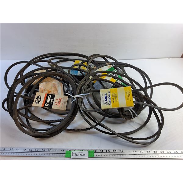 Various V Belts, Truflex Belt and Misc