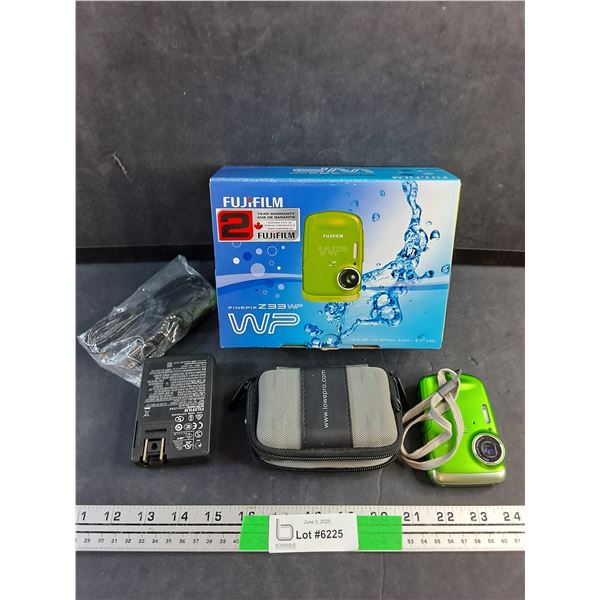 Fujifilm Finepix Z33WP 10MP Camera - As Is