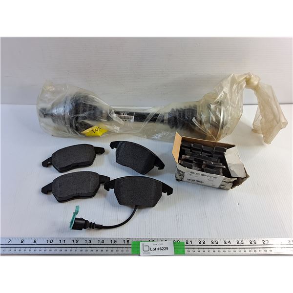 Drive Shaft and Brake Pads