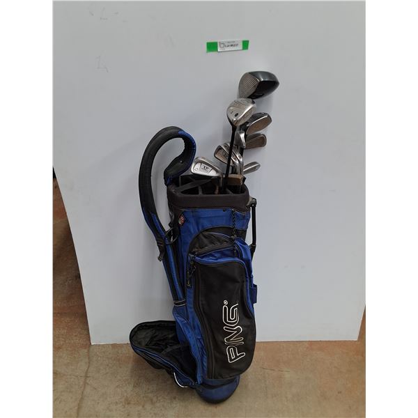 Ping Golf Club Bag and Golf Clubs - Cannot Ship
