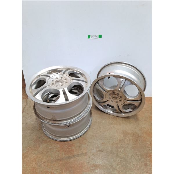 **(3) 16.5" Alloy Rims, Cannot Ship