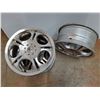 Image 2 : **(3) 16.5" Alloy Rims, Cannot Ship