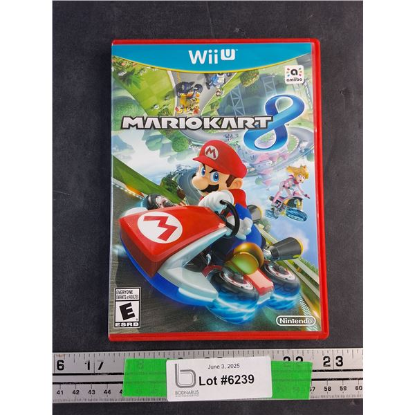 Nintendo Wii Mario Kart 8 Game