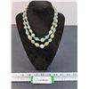 Image 1 : ^ Vintage Two Strand Beaded Necklace