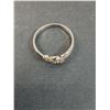 Image 2 : ^ Sterling Silver Ring Floral Design - Size 7