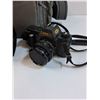 Image 2 : Canon T50 Film Camera w/Flash, (2) Zoom Lenses & Carrying Bag