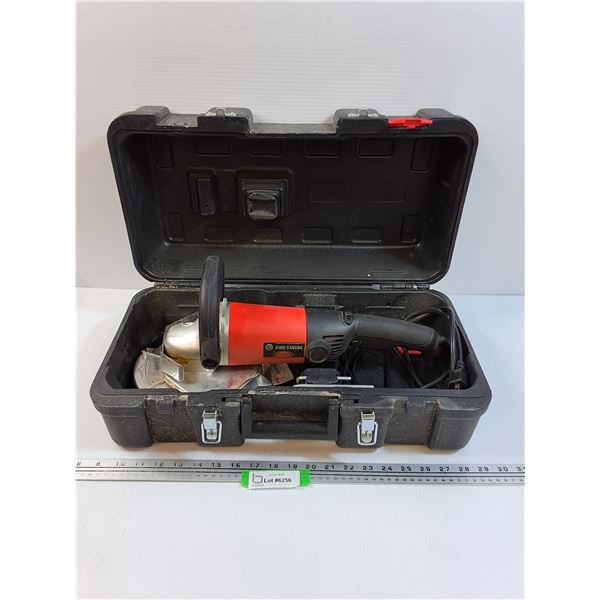 King Canada Angle Saw/Grinder in Case - CANNOT SHIP, TOO HEAVY