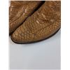 Image 2 : Snakeskin Men's Cowboy Boots - Size 12B - Some Wear on Toes