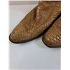 Image 3 : Snakeskin Men's Cowboy Boots - Size 12B - Some Wear on Toes