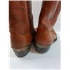 Image 3 : Men's Leather Cowboy Boots - Size 11.5