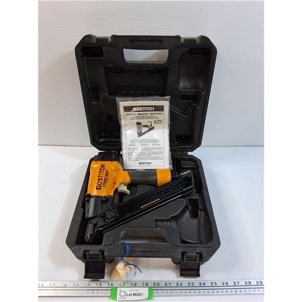 Bostitch Metal Connector Air Nailer in Case - Untested