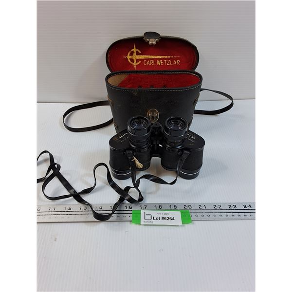 Carl Wetzlar Binoculars w/Carrying Case