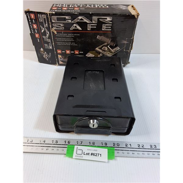 Car Safe (No Keys) - 7" x 9" x 3"