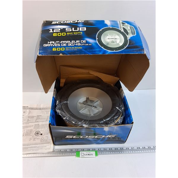 Scosche 12" Subwoofer