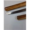 Image 4 : (3) Decorative Samurai Sword Set - 39"  x30" x 20"