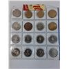 Image 4 : (2) Sheets of Token/Coins: Prime Minister Collection & Regina Trade Dollars & Medals