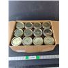 Image 1 : (12) Canning Jars with Lids 4.5" Tall