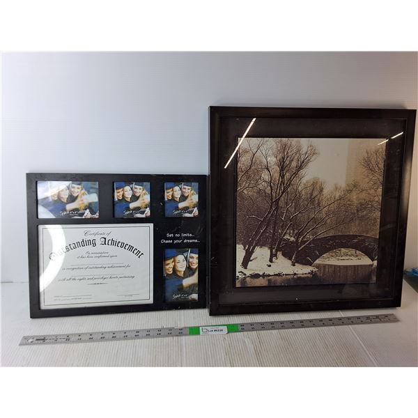Graduation Photo Frame & Framed Bridge Photo Up to 20.5"