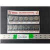 Image 1 : (12) Canadian Millenium Quarters