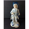 Image 4 : (2) Ceramic Victorian Style Figurines Up to 10.5" Tall